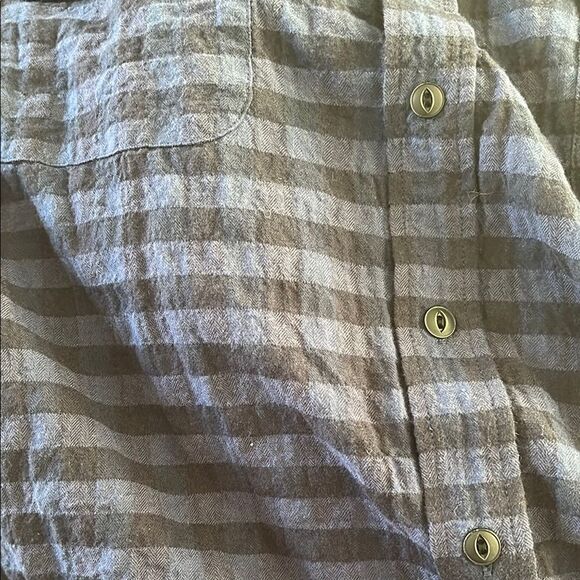 Rails Powell Plaid Seersucker Long Sleeve Button Down Shirt Size XL NWOT - Picture 7 of 7